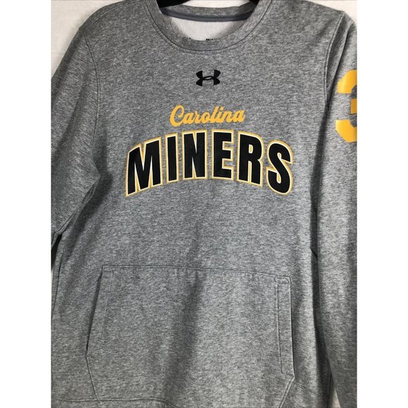 Carolina Miners Number Three Men’s Gray Sweatshirt Sweater - Picture 2 of 9